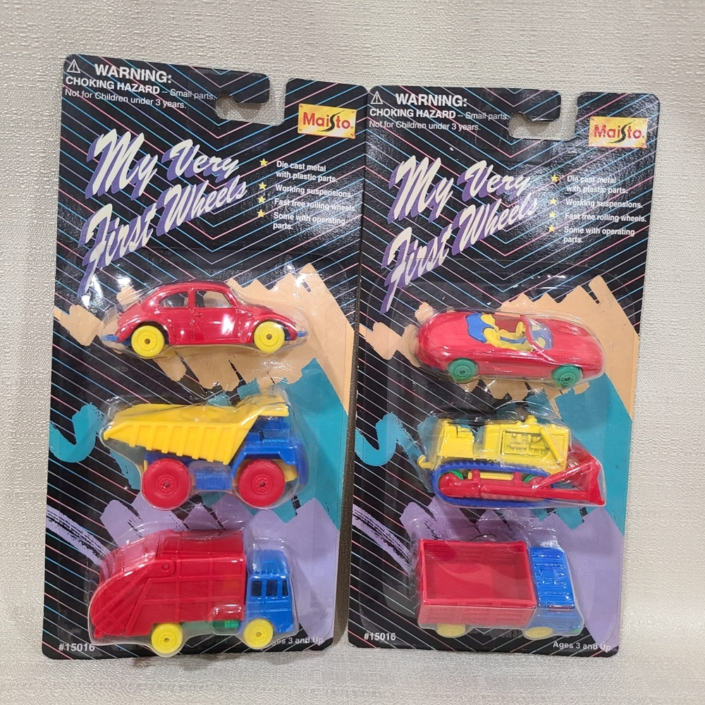 1997 Maisto my very first wheels 2-3 pack